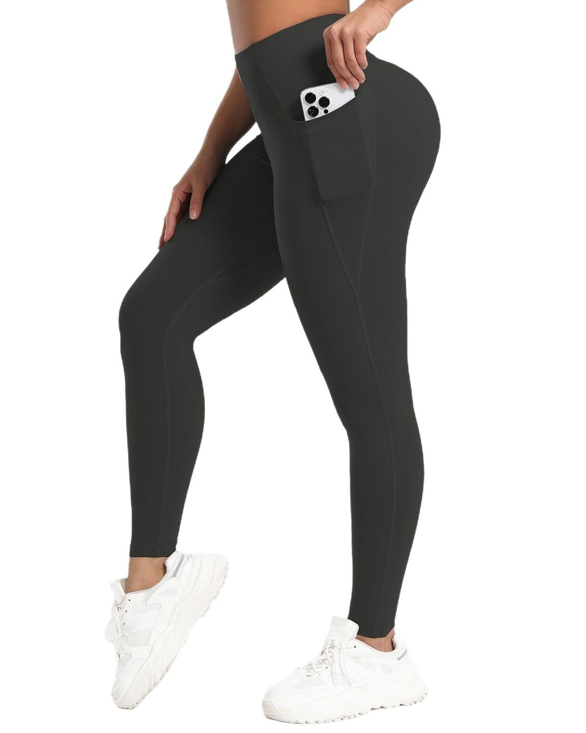 High-Waisted Leggings With Pockets