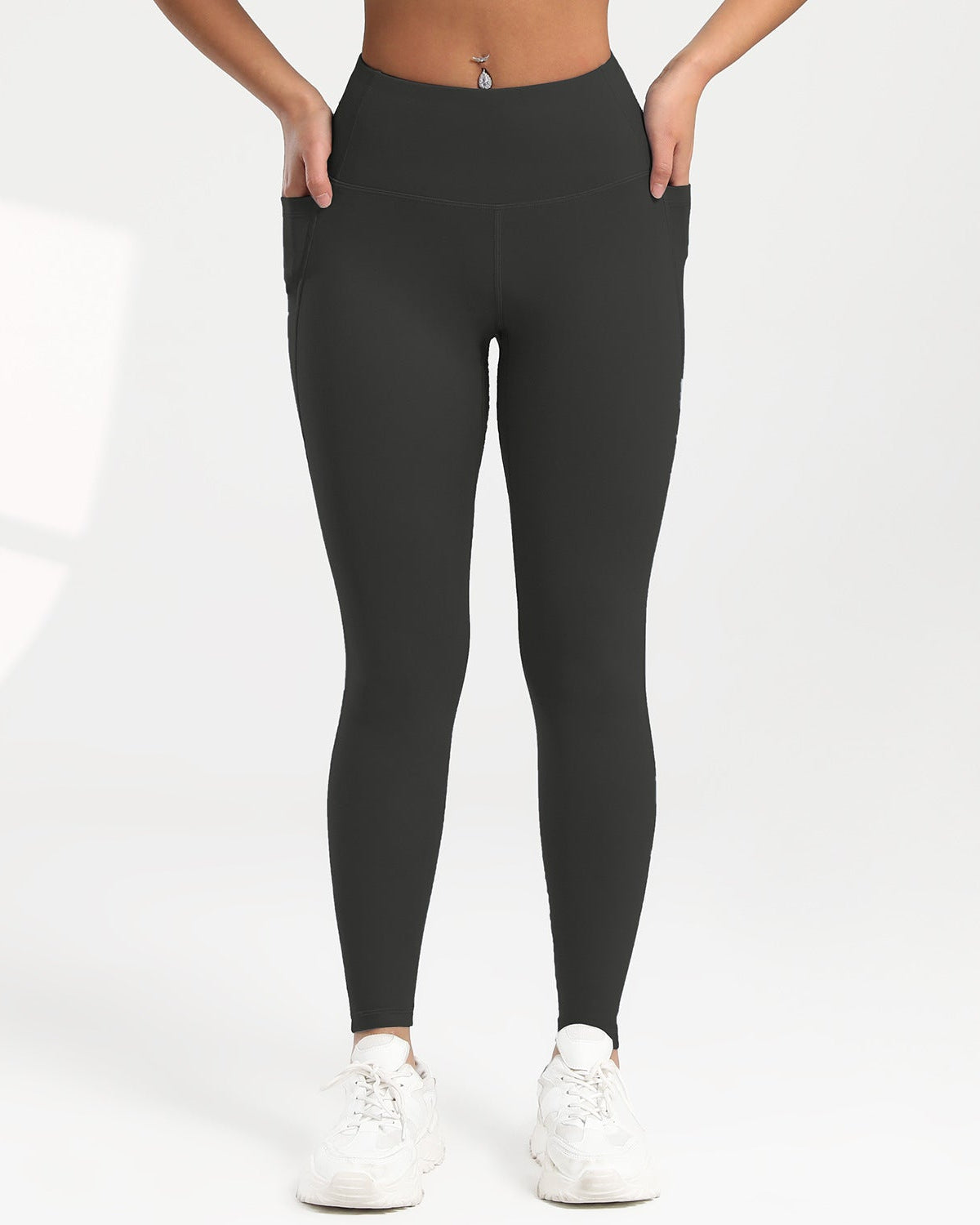 High-Waisted Leggings With Pockets